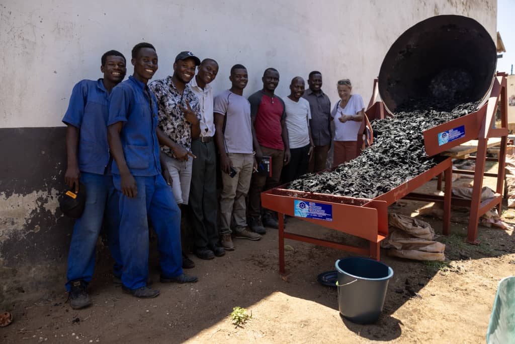 The launch of the biochar project in Rushinga.